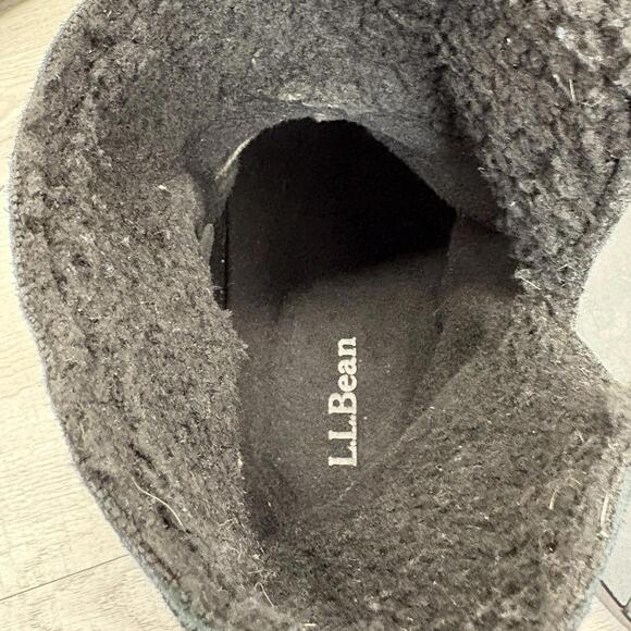 L.L.Bean Women’s Rugged Leather & Suede Boots - Size 10 Medium - Black - Picture 9 of 12